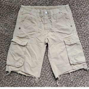 Men Cargo Shorts (tan)